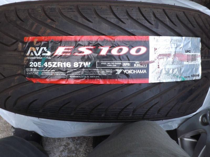 *new* one yokohama es100 205/45zr16 87w tire brand new with tags