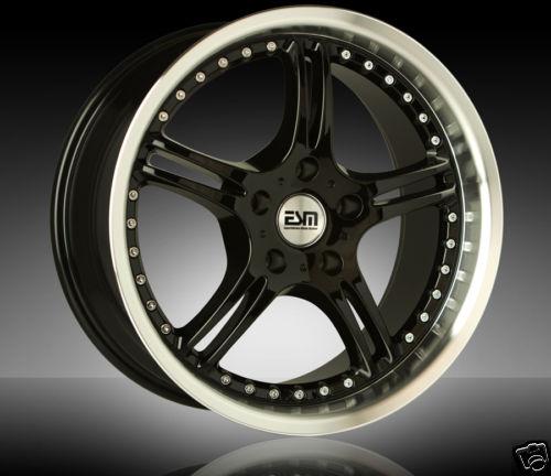 18x7.5 18x8.5 18" wheels 5x120 esm style 003 bmw 5 7 series 525i 740i