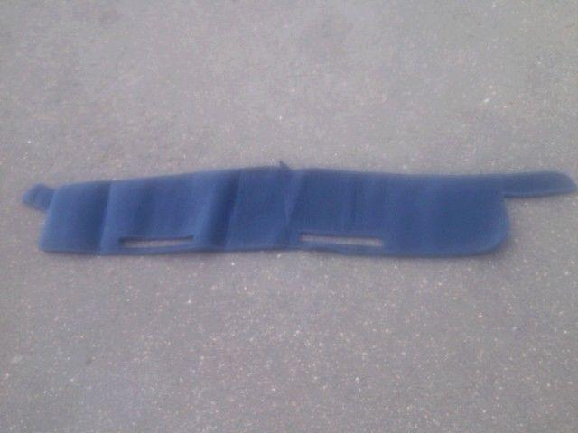 Chevrolet chevy dash cover mat c k series 81-87 f/s 2dr 88-91 4dr blue new