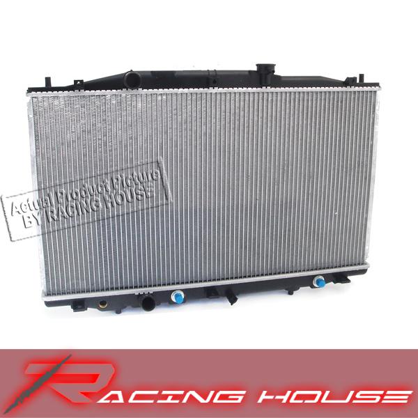 2003-2004 honda accord 2.4l 4cyl a/t 1row denso aluminum cooling sys radiator ex