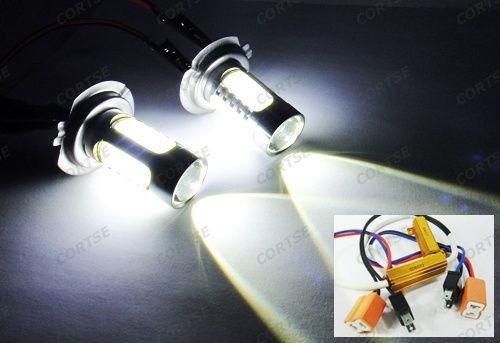 H7 cree plasma led projector bulb 11w fog light lamp headlight no error resistor