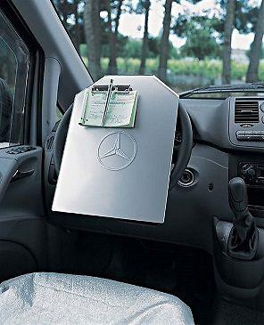 New genuine sprinter clipboard writing surface steering wheel mercedes oem