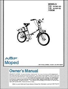 Amf roadmaster 110 115 & 115km owner's & engine manuals