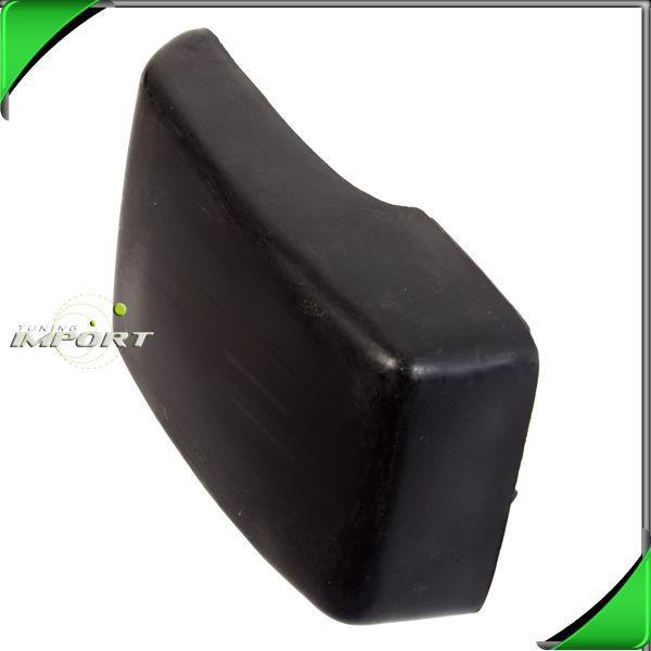 Right rear bumper extension iz1005107 unprimed raw black 1984-1985 isuzu trooper