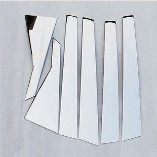 For 2013 hyundai santa fe ix45 chrome window molding trim line exterior 6pc