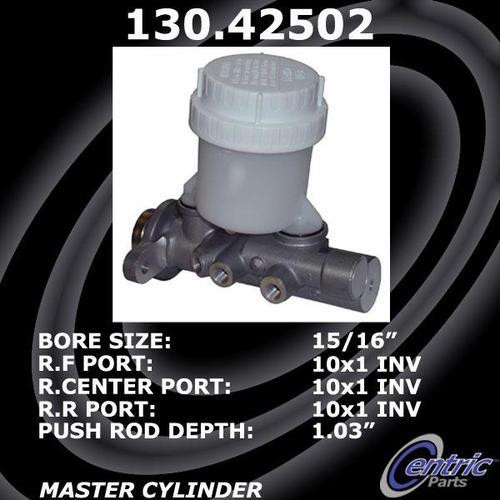 Centric 130.42502 brake master cylinder-premium master cylinder