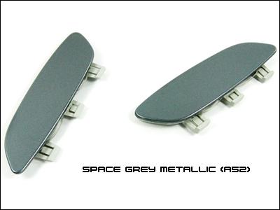 Space grey metallic a52 front bumper side reflector covers - bmw e90 e92 e93 m3