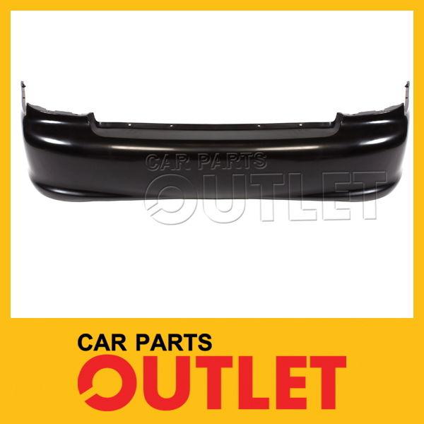 Rear bumper plastic cover for 1995 1996 1997 hyundai accent gl 2dr h/b non sedan