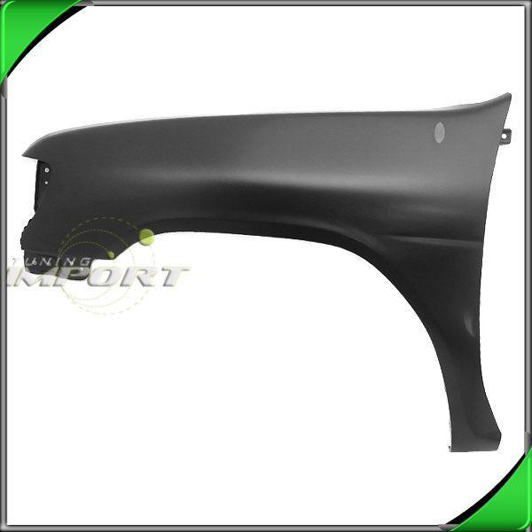 1999-2004 nissan pathfinder left front fender primed black steel replacement lh