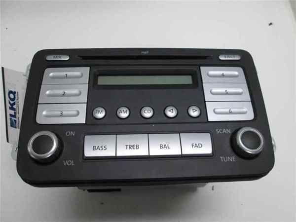 2010 volkswagen jetta cd mp3 player radio oem