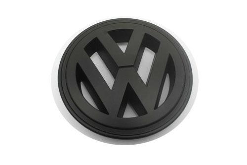 Matte black front grille emblem badge for vw jetta mk5 2.5 