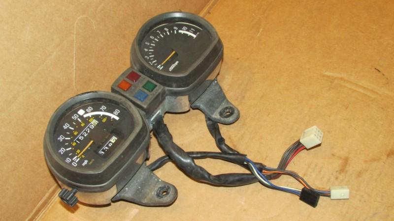 1982 yamaha maxim xj650 xj 650 speedometer gauges instruments