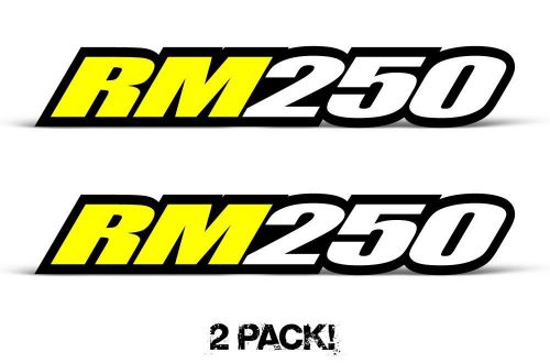 Amr racing suzuki rm 250 swingarm graphic kit number plate decal sticker part