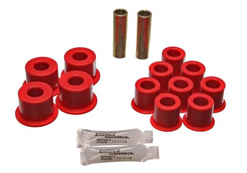 Energy suspension 14.2101r leaf spring bushing set fits 89-95 amigo rodeo