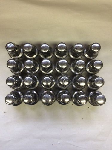 2004-2014 ford f150 stock oem 24 pcs exposed lug nut set 14x2mm