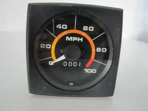 Vintage bombardier ski-doo snowmobile 100 mph speedometer gauge blizzard everest