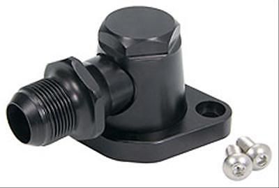 Allstar performance 16 an male inlet 90 degree aluminum water neck p/n 30372