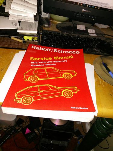 Rabbit/ scirocco service manual for gasoline models 1975/1976/1977/1978/1979