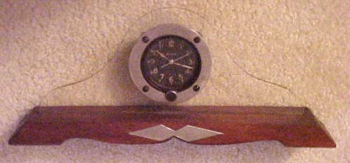 8 day elgin clock bu aero u.s n.  not working can change time w/knob