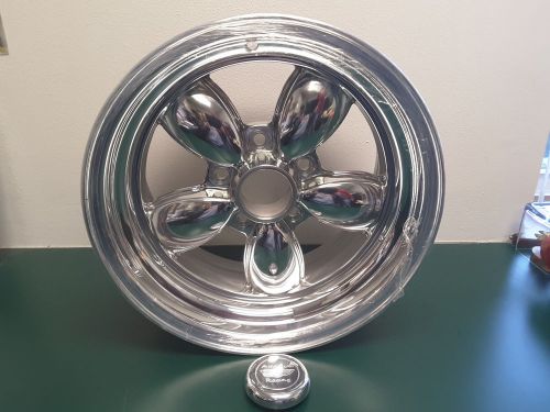 2 american racing vn420 classic 200s 15x8 5x4.75&#034; +0mm polished wheel rims