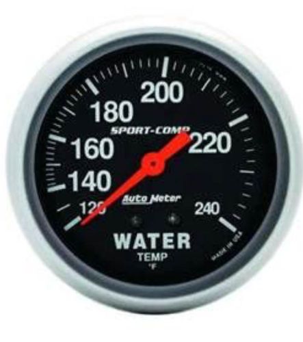 Auto meter 3332 water temperature gauge