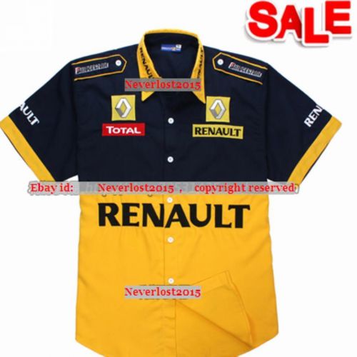 F1 formula 1 official racing shirt motor motorcycle sports renault total