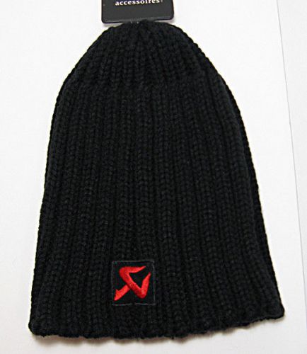 Akrapovic racing exhaust knitted beanie cap