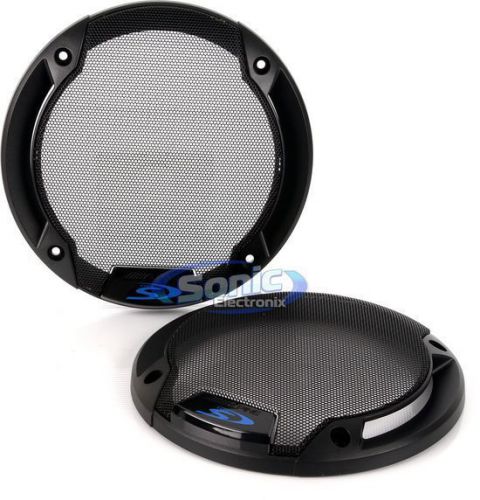 New! alpine kte-s610g 6.5&#034; car speaker grills for sps-610 type-s car speakers