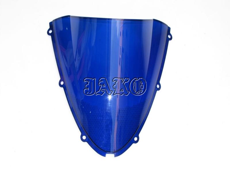 Windshield blue screen racing windscreen for kawasaki ninja zx-10r 2006-2007