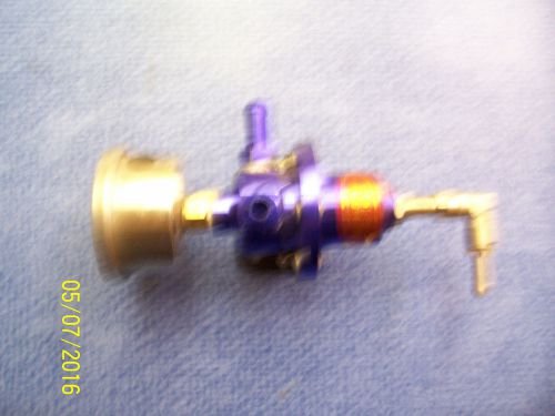 Blue &#034;sard&#034; 200-800kpa  fuel pressure regulator with gauge &amp; fittings