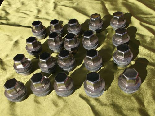 20-used range rover mag oem lug nuts 14x1.5 2006-2015