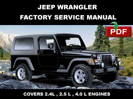 Jeep wrangler tj 1997 - 2006 service repair workshop fsm manual + wiring diagram