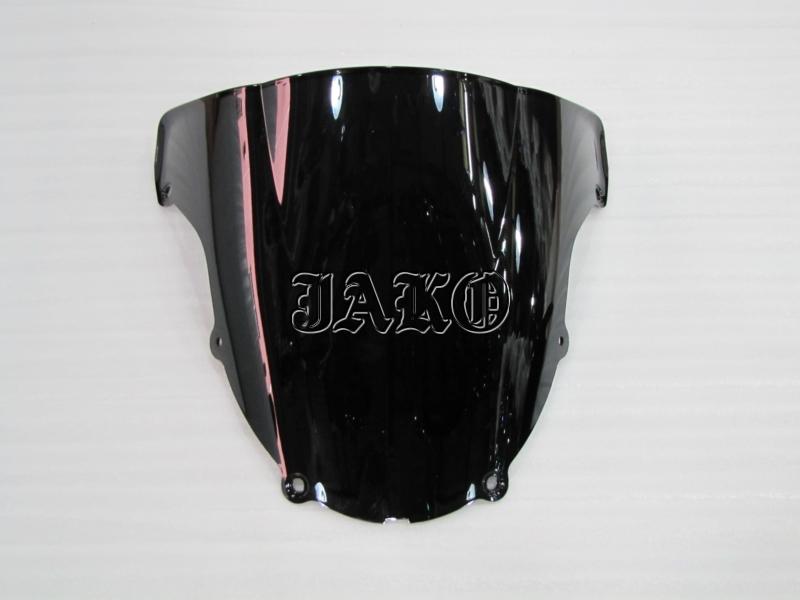 Windshield smoke screen racing windscreen for kawasaki ninja zx-6r 2003-2004