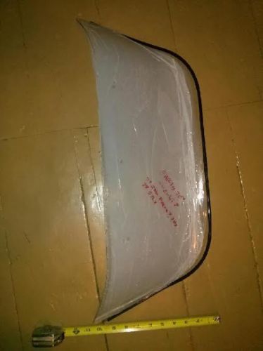 Vintage john deere jdx windshield clear 1977 1978 srx suzuki? snowmobile race