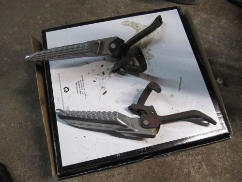 2008 jonway 250 jonway rear footpeg assembly set