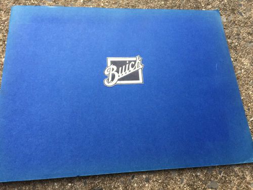 1932 buick eight series 90 80 60 dealer sales brochure catalog original nm