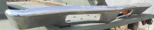 1969 chevy chevelle front bumper with bumper brackets {free u.s. shipping}