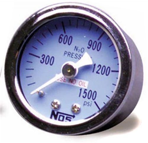 Nos 15912nos nitrous pressure gauge