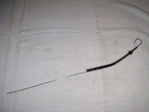 Small block chevy engine chrome steel engine oil dipstick fits thru 1979