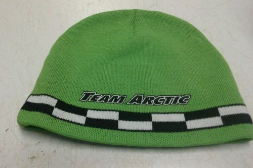 Lime green stocking hat team arctic