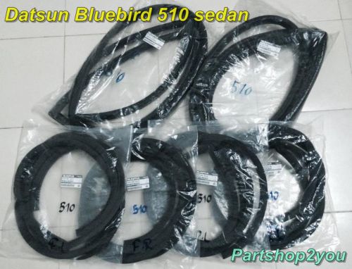 1968 –1973 datsun 510 bluebird sss1300 1500 1600  complete weatherstrip seal set