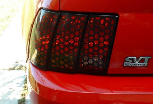 99-04 ford mustang honeycomb taillight  decals vinyl graphics stickers