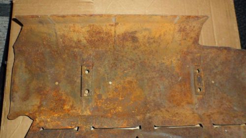 Pontiac gto transam grand prix oil pan full windage tray has rust