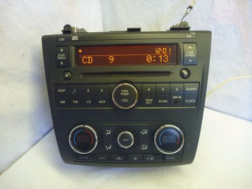 2010 2011 2012 nissan altima radio cd player py05g 28185-zx03a kx10348