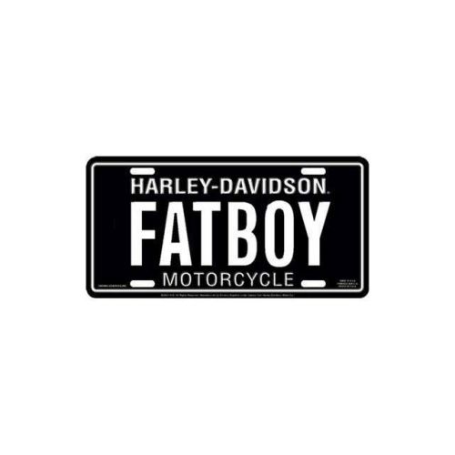 Harley-davidson fatboy license plate - c1863