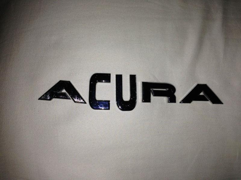 04 05 06 07 08 acura trunk emblem decal logo used oem factory 