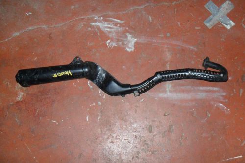 1980-83 honda xr80 xr 80 exhaust pipe muffler and heat shield