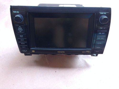 2008 toyota tundra jbl navigation dvd mp3 changer 86120-0c220   oem