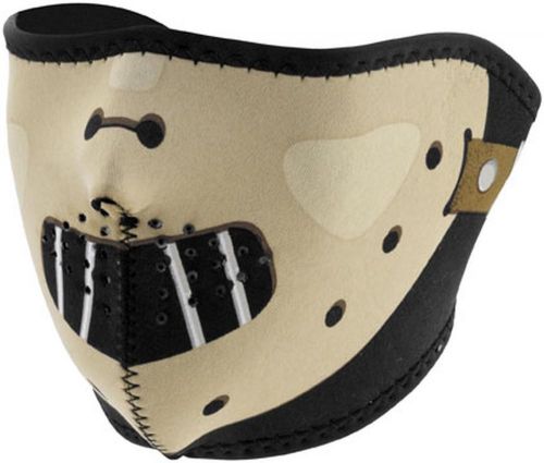 Zan cold weather water/wind resistant adult neoprene facemask,hannibal/tan,osfm