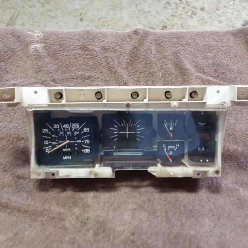 80 81 82 86 ford truck f150 instrument cluster gauge speedometer fuel oil mt 61k